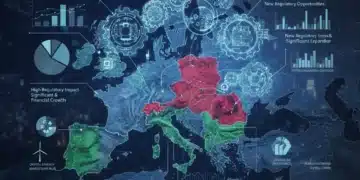 Impact Financier Réglementations Européennes: 10 Industries Françaises 2026 Graphique complexe illustrant l'impact financier des réglementations européennes sur les industries françaises.