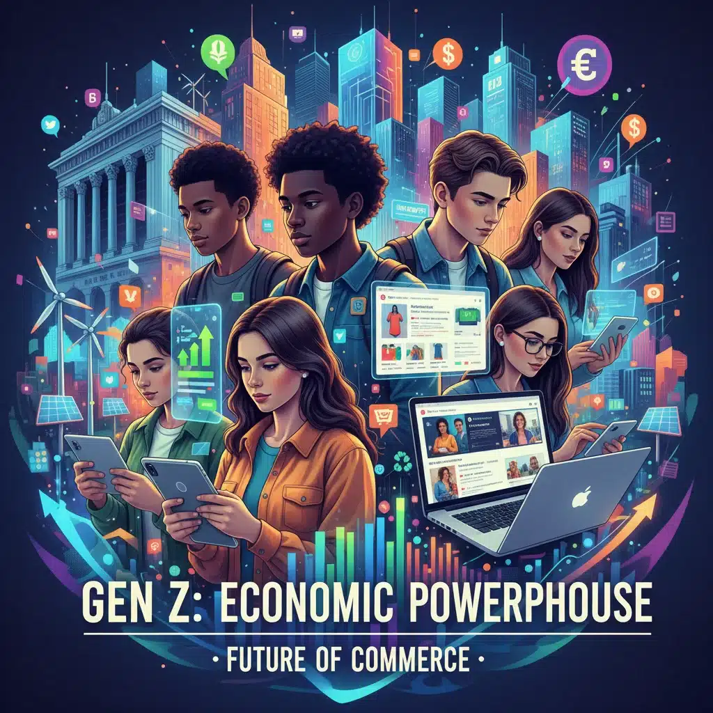 Influence Économique de la Génération Z : 7 Tendances Numériques Majeures