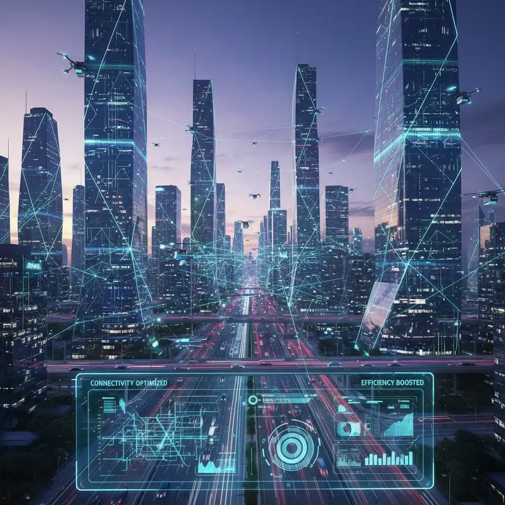 Villes Intelligentes aux États-Unis: 4 Technologies Clés pour 2026